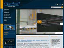 Tablet Screenshot of cavicel.com